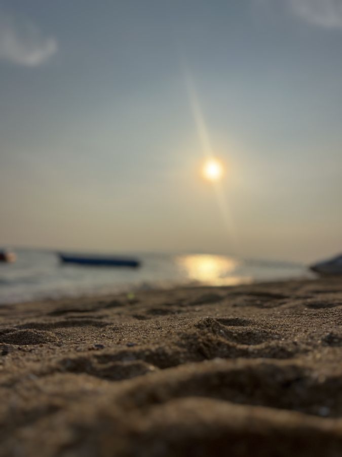 Sunset over the Gulf of Thailand near Pattaya